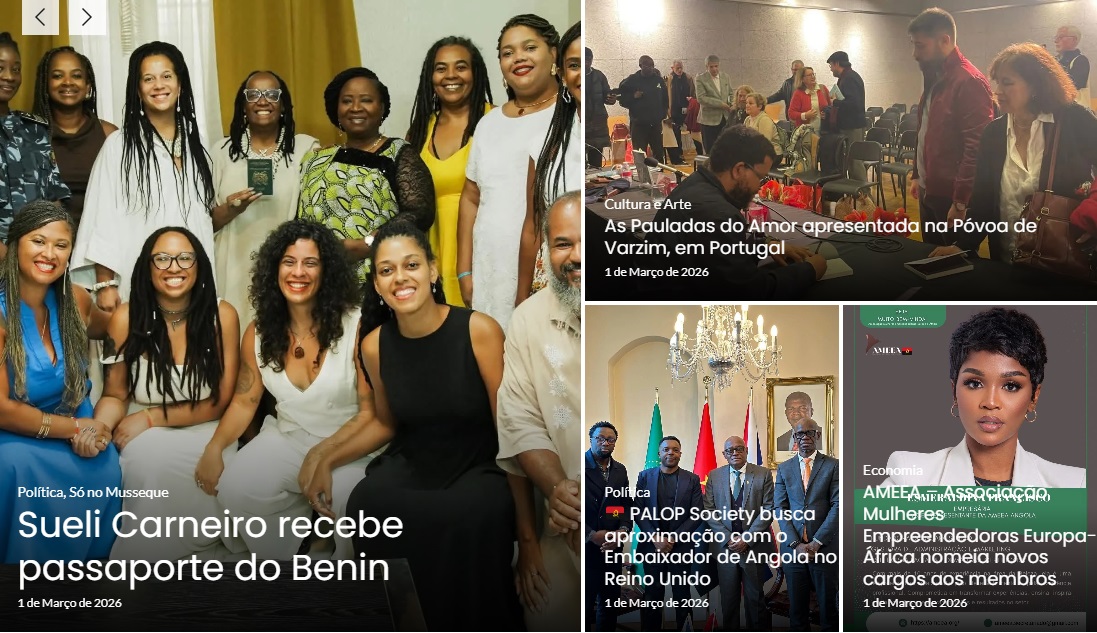 Beni Dya Mbaxi lança o portal “Musseque News” e reforça presença na literatura e no cinema angolano